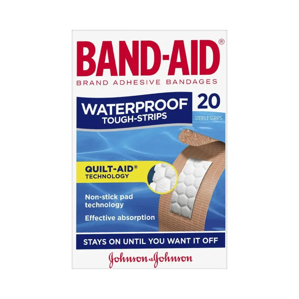 Band-Aid Waterproof Tough Strips