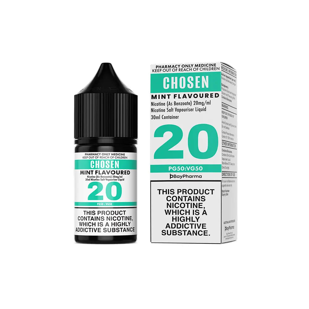 Chosen Mint 30mL - Nicotine Salt‚ 20mg/mL (Liquid)