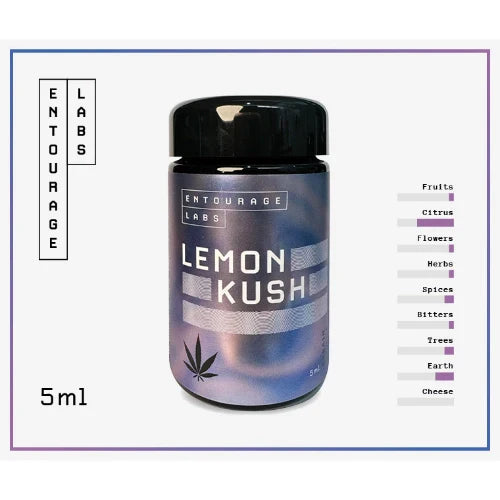 Entourage Labs Lemon Kush Strain Profile‚ 5ml (Terpenes)
