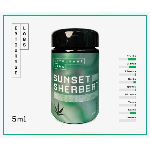 Entourage Labs Sunset Sherbet Strain Profile 5ml (Terpenes)