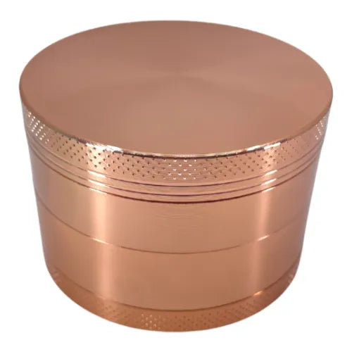HerbMaster Pro Herb Mill Grinder - 4 Piece‚ 63mm, Rose Gold (Dry Herb)