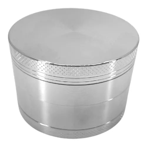 HerbMaster Pro Herb Mill Grinder - 4 Piece‚ 63mm, Silver (Dry Herb)