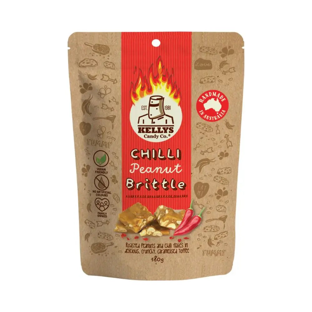 Kellys Candy Co. sweets ‚ Chilli Peanut Brittle (Confectionery)