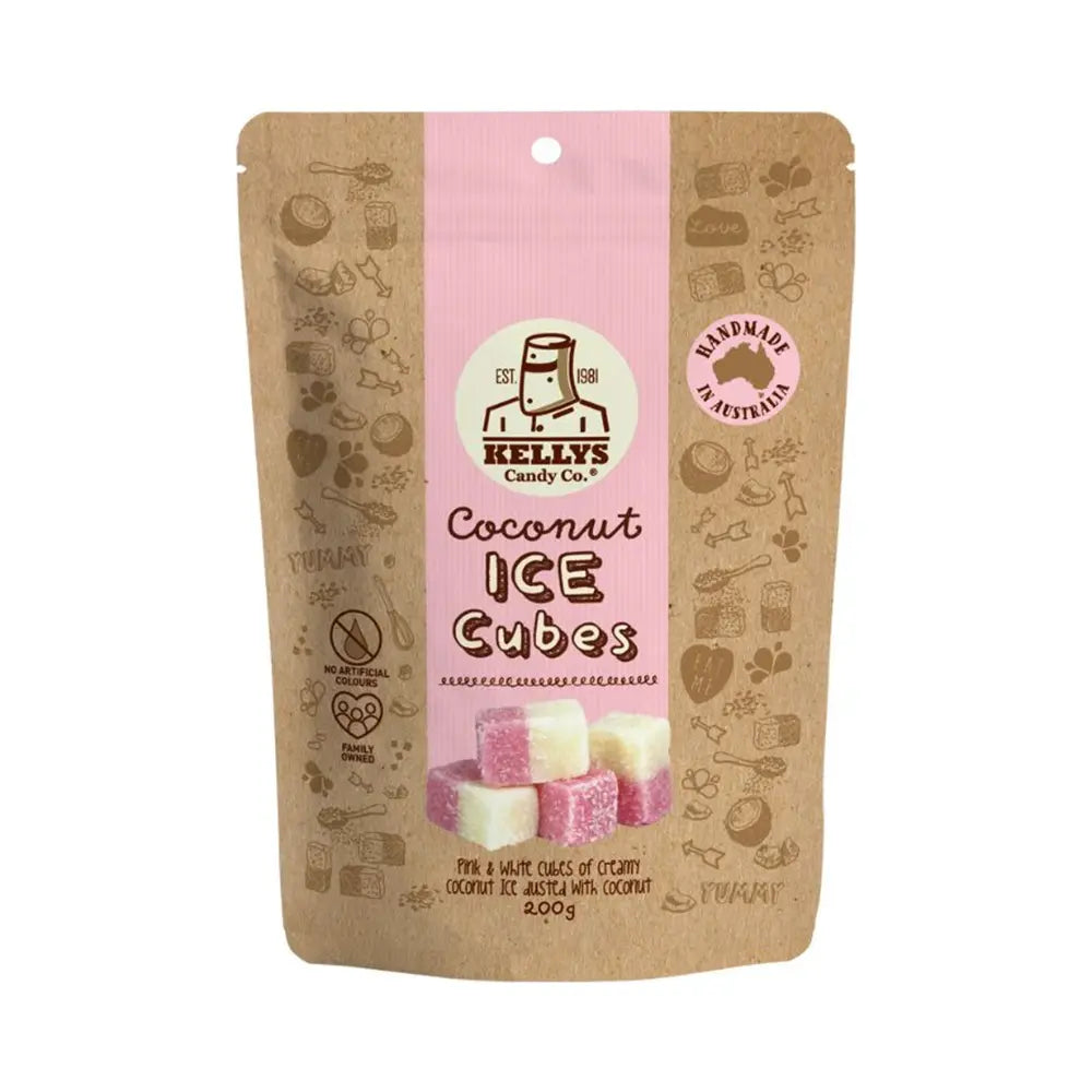 Kellys Candy Co. sweets ‚ Coconut Ice Cubes (Confectionery)