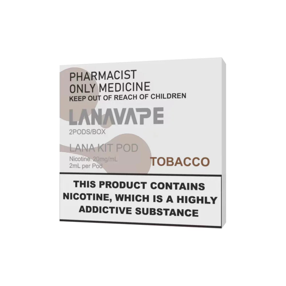 LANA II Tobacco Pods 2mL - Nicotine Salt (2pk) - 20mg/mL