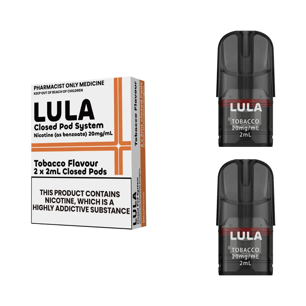 Lula Tobacco Pods 2mL - Nicotine Salt (2pk) - 20mg/mL
