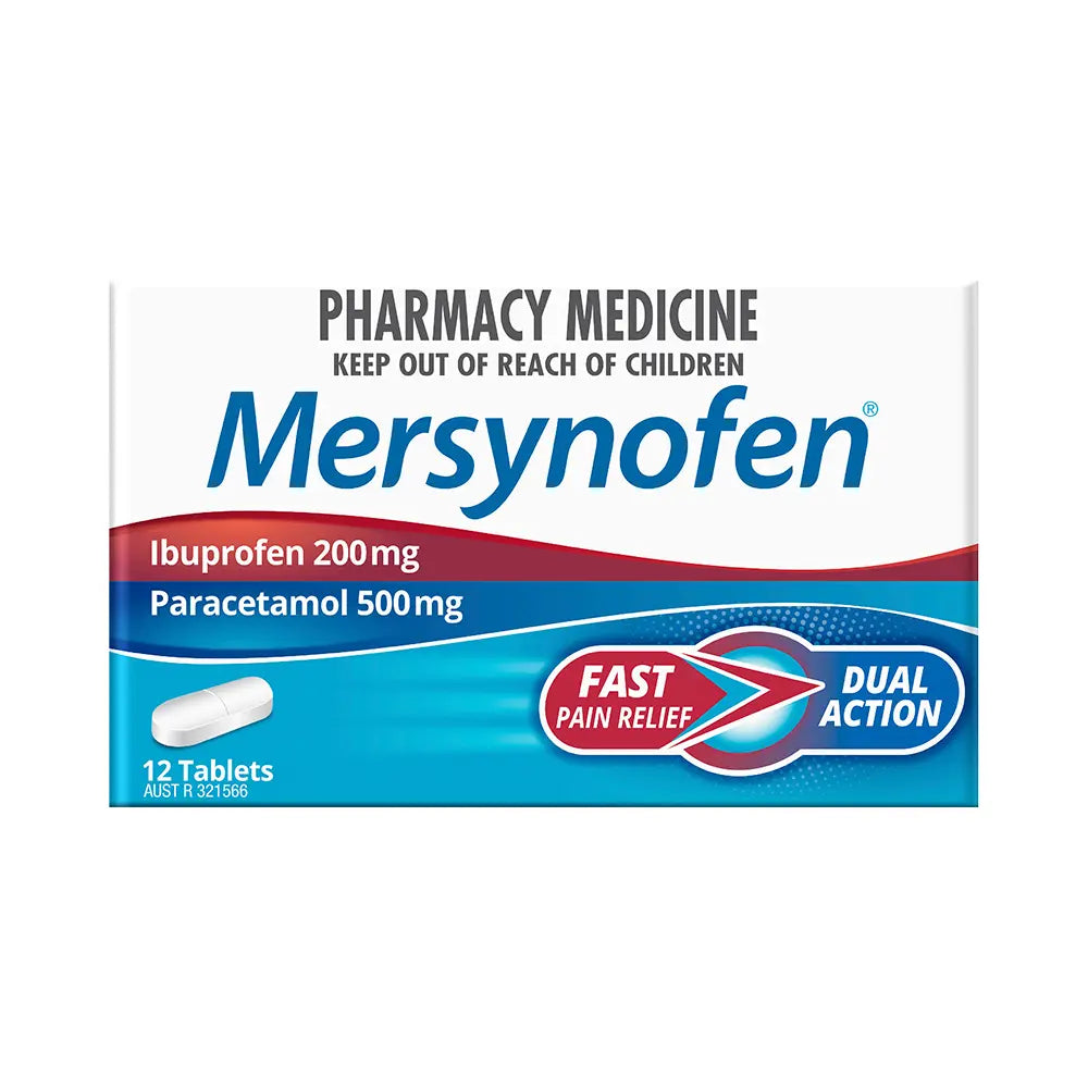 Mersynofen Tablets 200mg/500mg, Medicine