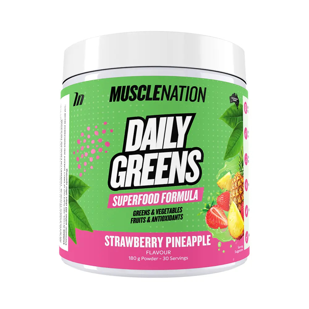 Muscle Nation Daily Greens‚ Strawberry Pineapple (Supplements)