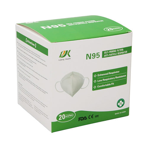 N95 Face Mask Respirator (FDA Approved), 20 Pack (Accessories)