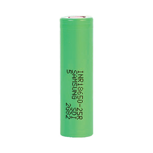 Samsung 25R 18650 2500mAh 20A Battery (1 Pack)