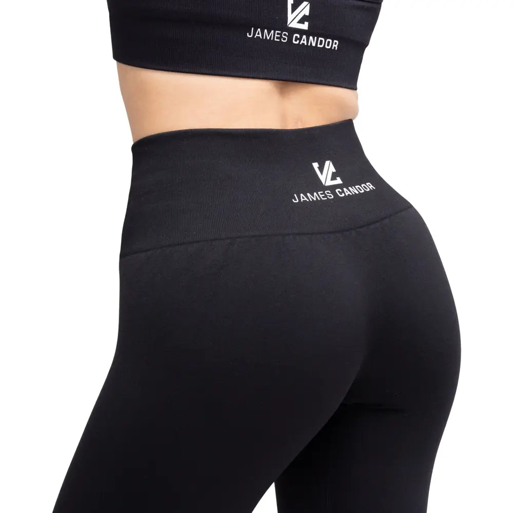 Seamless High-Waisted Leggings, in Black Activewear