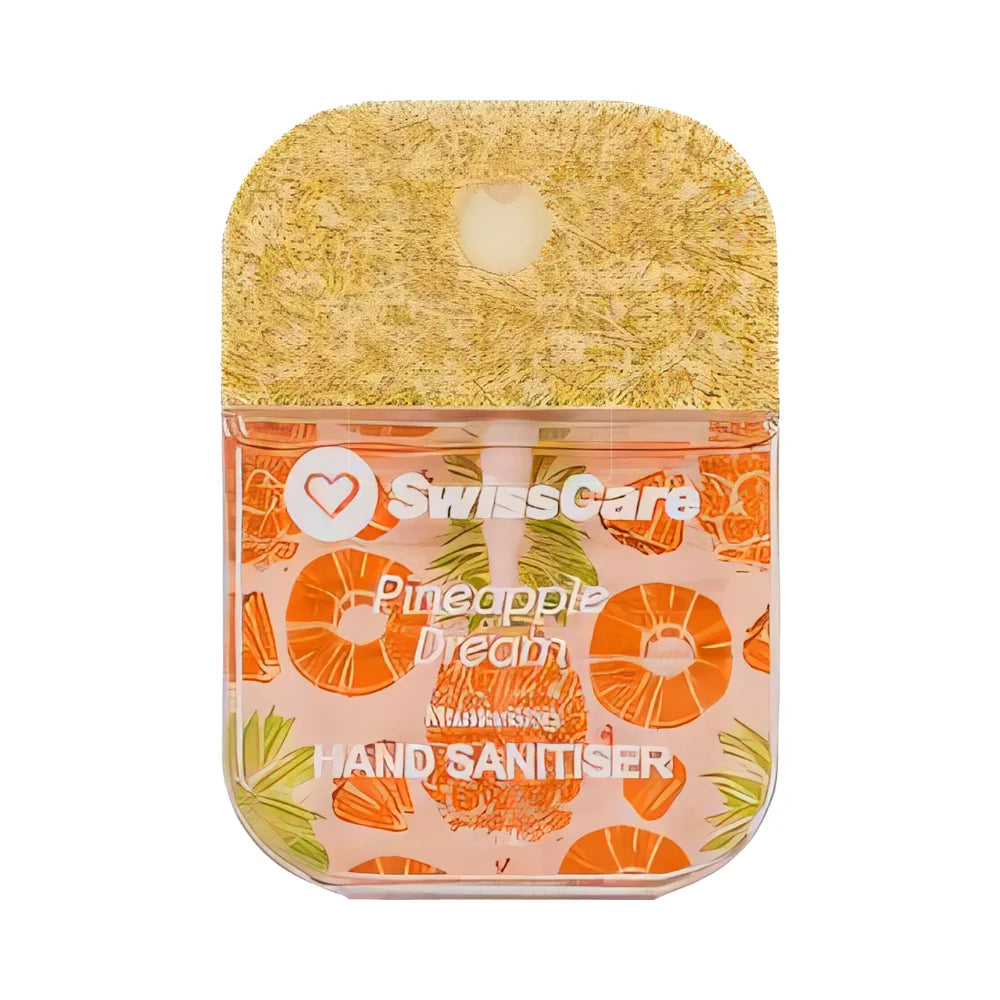 Swisscare Liquid Glitter Hand Sanitizer Spray 35mL Pineapple Dream (Personal Hygiene)