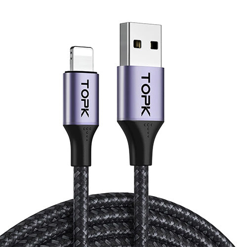TOPK AN10 Lightning Charge n Sync iPhone Cable, 1M (Chargers & Cables)