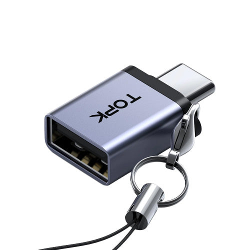 TOPK AT06 USB-A to USB-C OTG Adapter (Chargers & Cables)