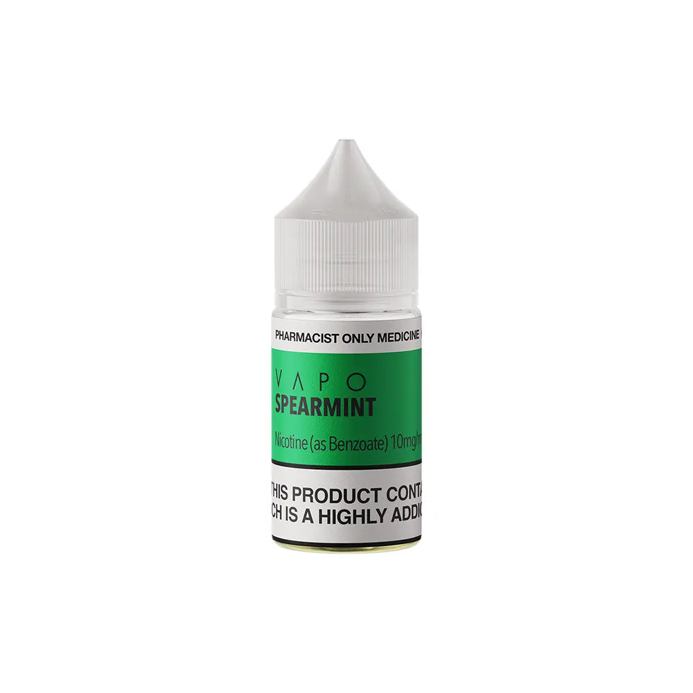 Vapo spearmint 30mL nicotine salt liquid 10mg