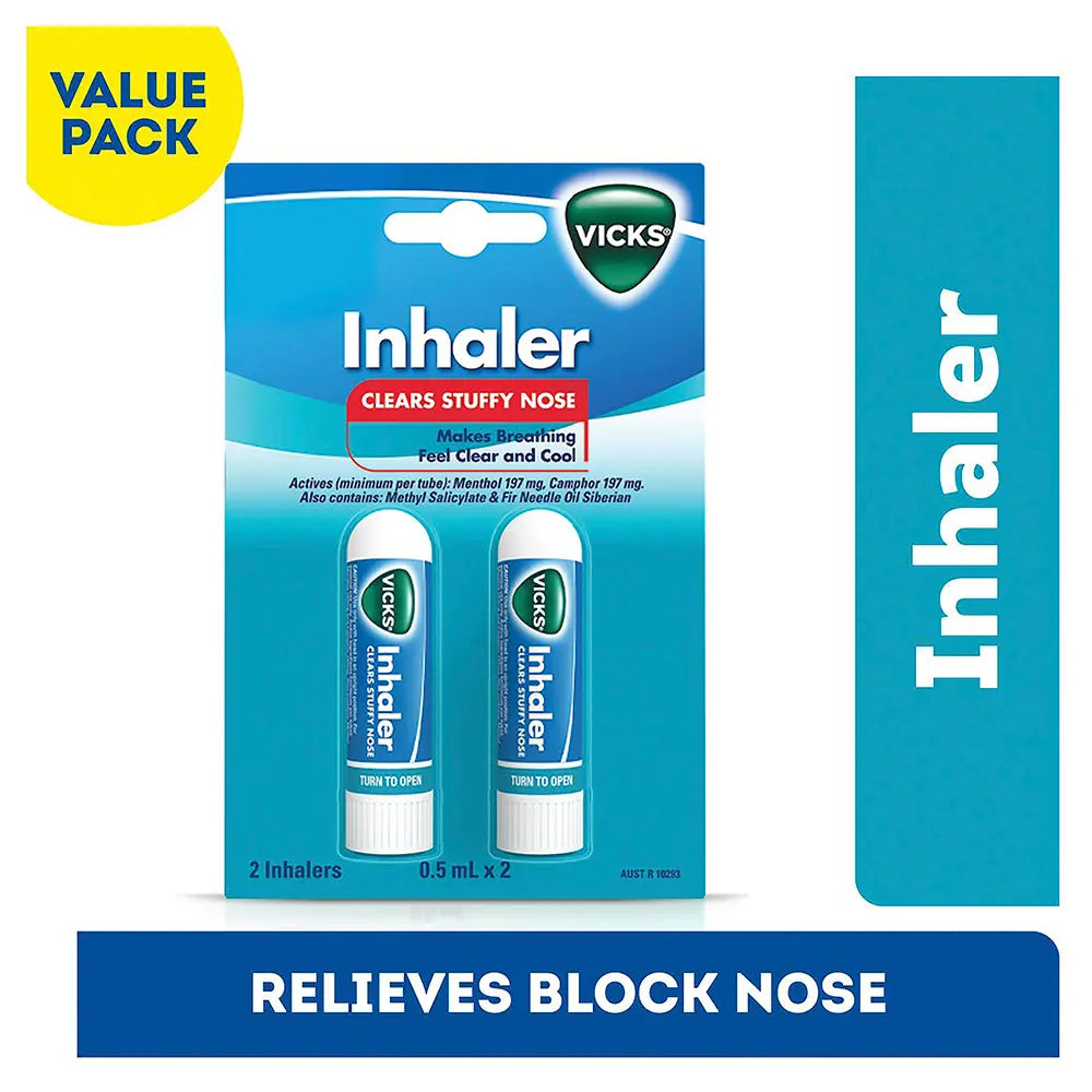 Vicks Inhaler Nasal Congestant Cold, Medicine