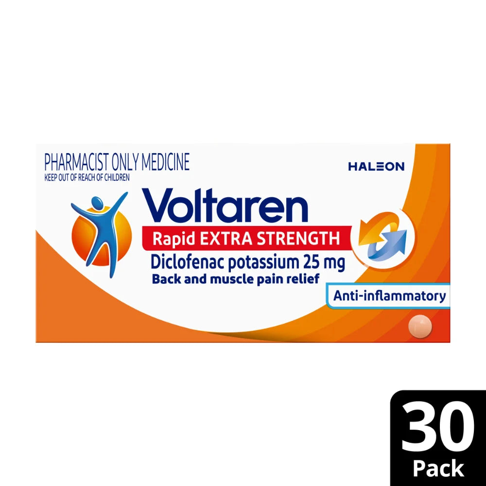 Voltaren Rapid Extra Strength Tablets 25mg