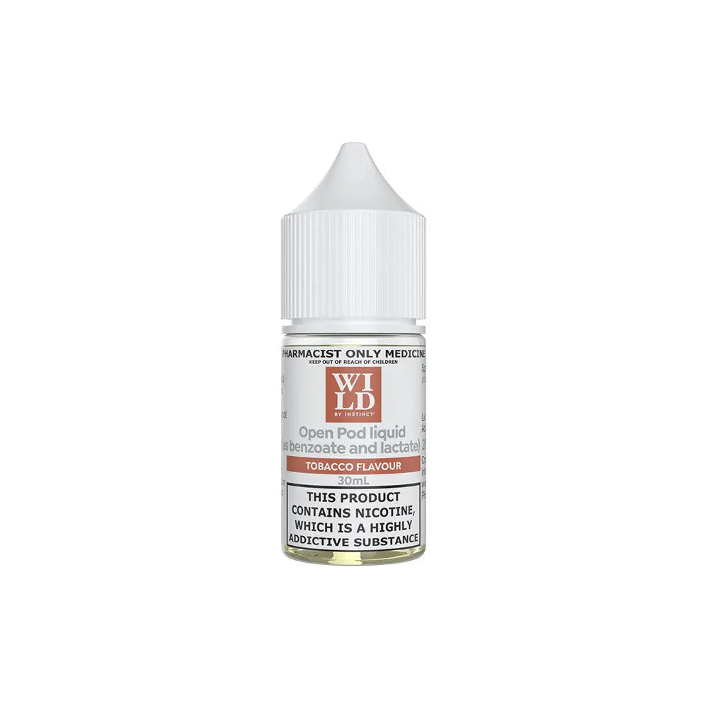Wild by Instinct Tobacco 30mL - Nicotine Salt
