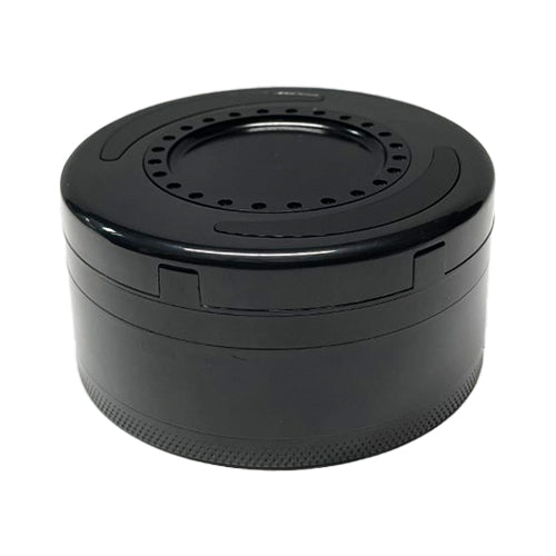 X-Large Herb Mill Grinder Black - 4 Piece (Dry Herb)