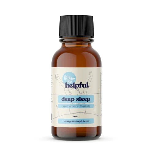 this might be helpful Deep Sleep Terpenes