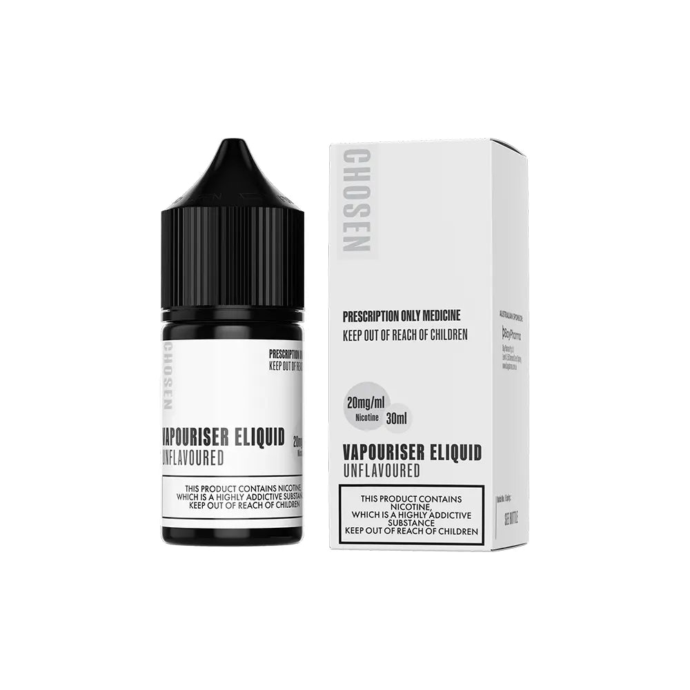 Chosen Unflavoured 30mL - Nicotine Salt