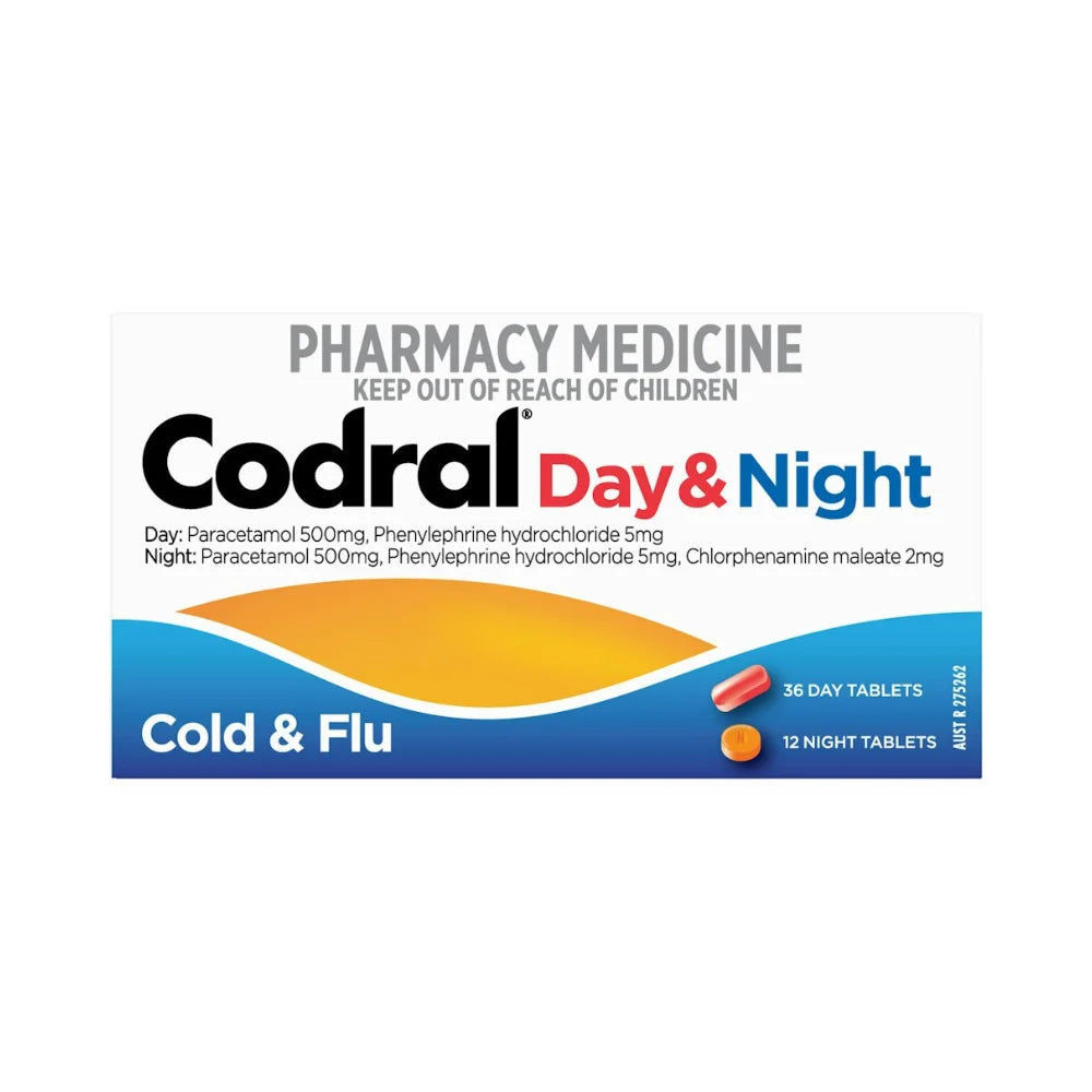 Codral Cold & Flu Day & Night Tablets