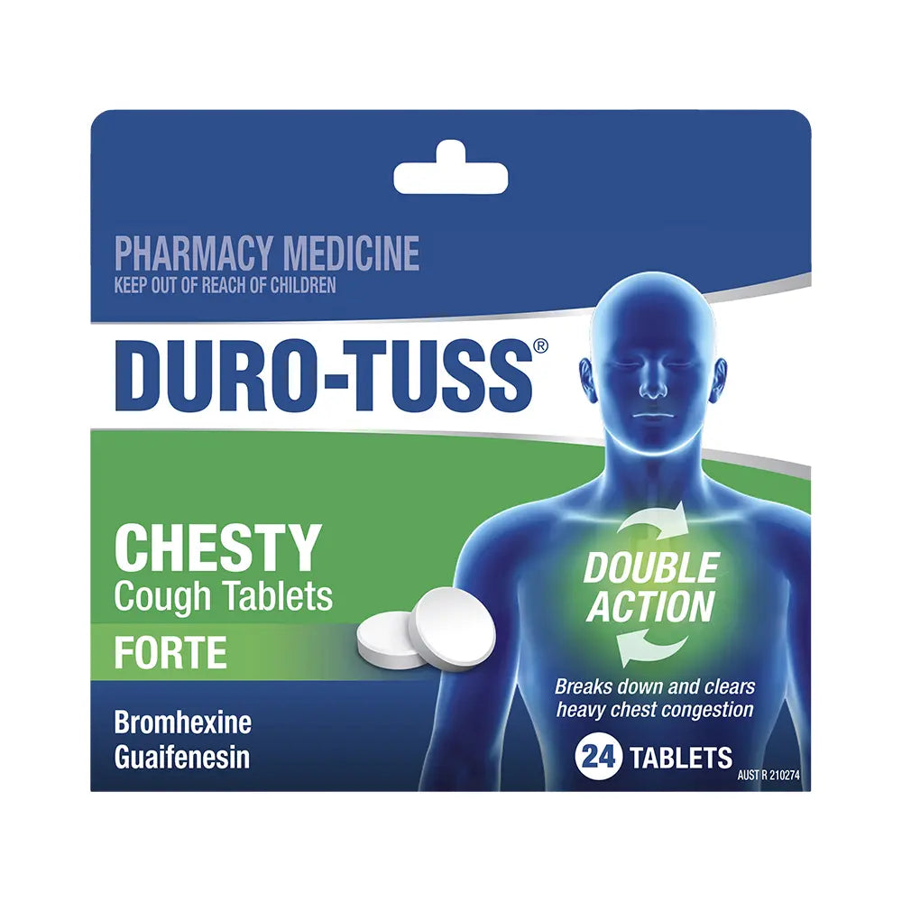 DURO-TUSS Chesty Cough Forte Tablets, Medicine