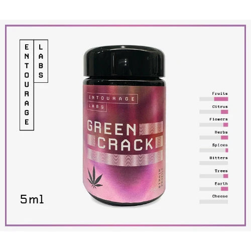 Entourage Labs Green Crack Strain Profile