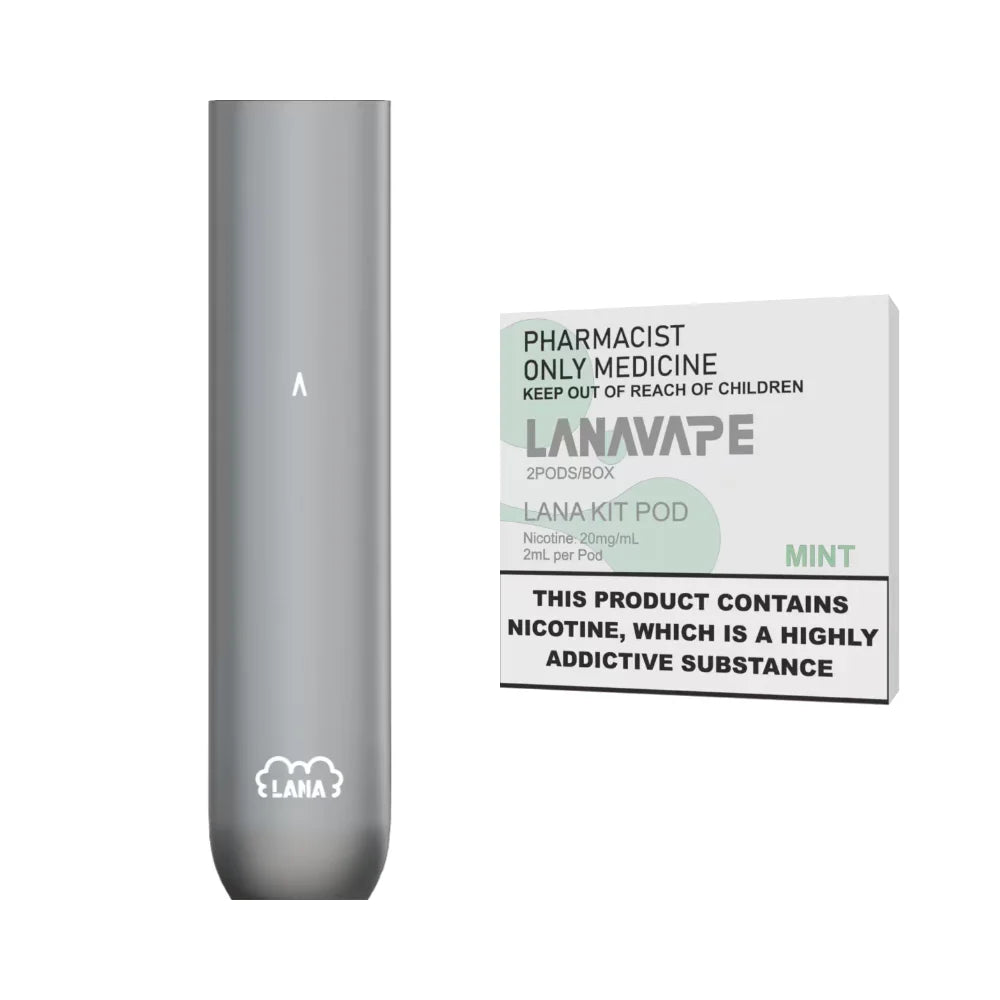 LANA Device II Pod Device and Pre-Filled Mint Pod Bundle 20mg/mL