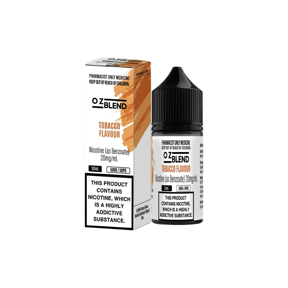 OZ Blend tobacco 30mL nicotine salt liquid 20mg