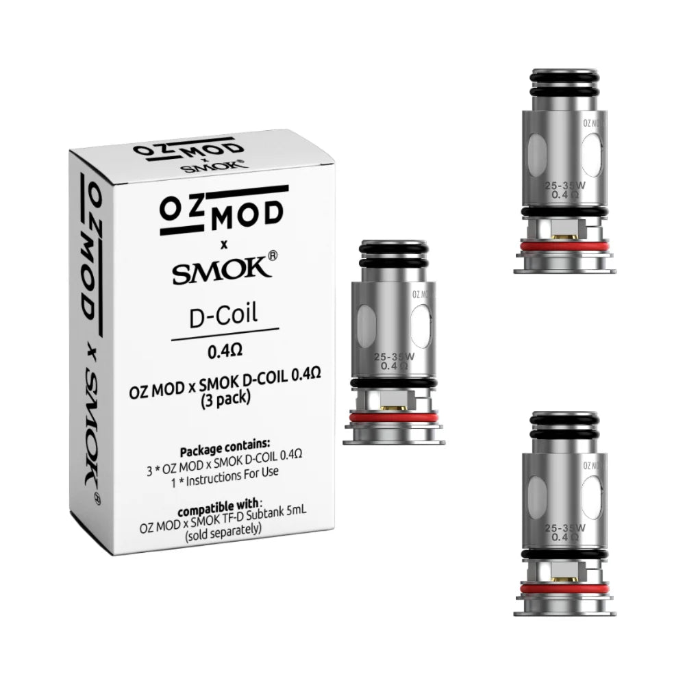 SMOK 0.4ohm D-Coils by OZ MOD