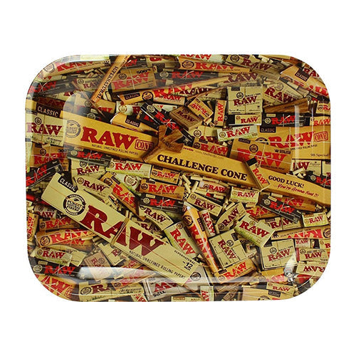 Rolling Trays - Large‚ Raw Brand design (Dry Herb)