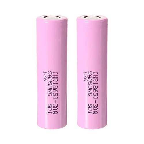 Samsung 30Q 18650 3000mAh 15A Battery (2 Pack)