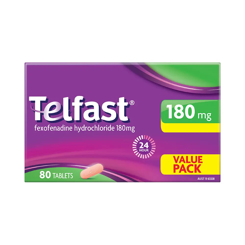 Telfast 180mg Tablets, Medicine