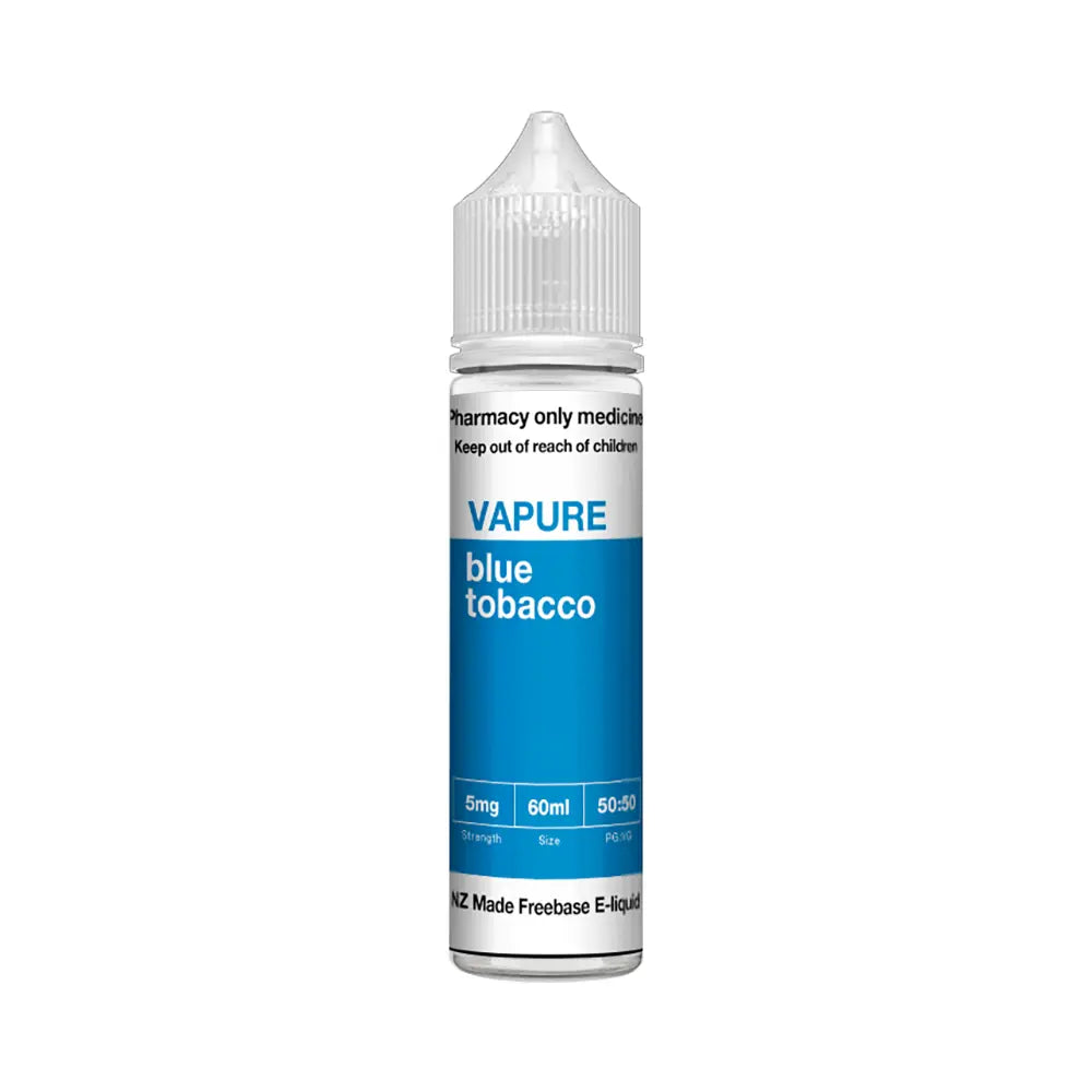 VAPURE Blue Tobacco 60mL - Nicotine Freebase