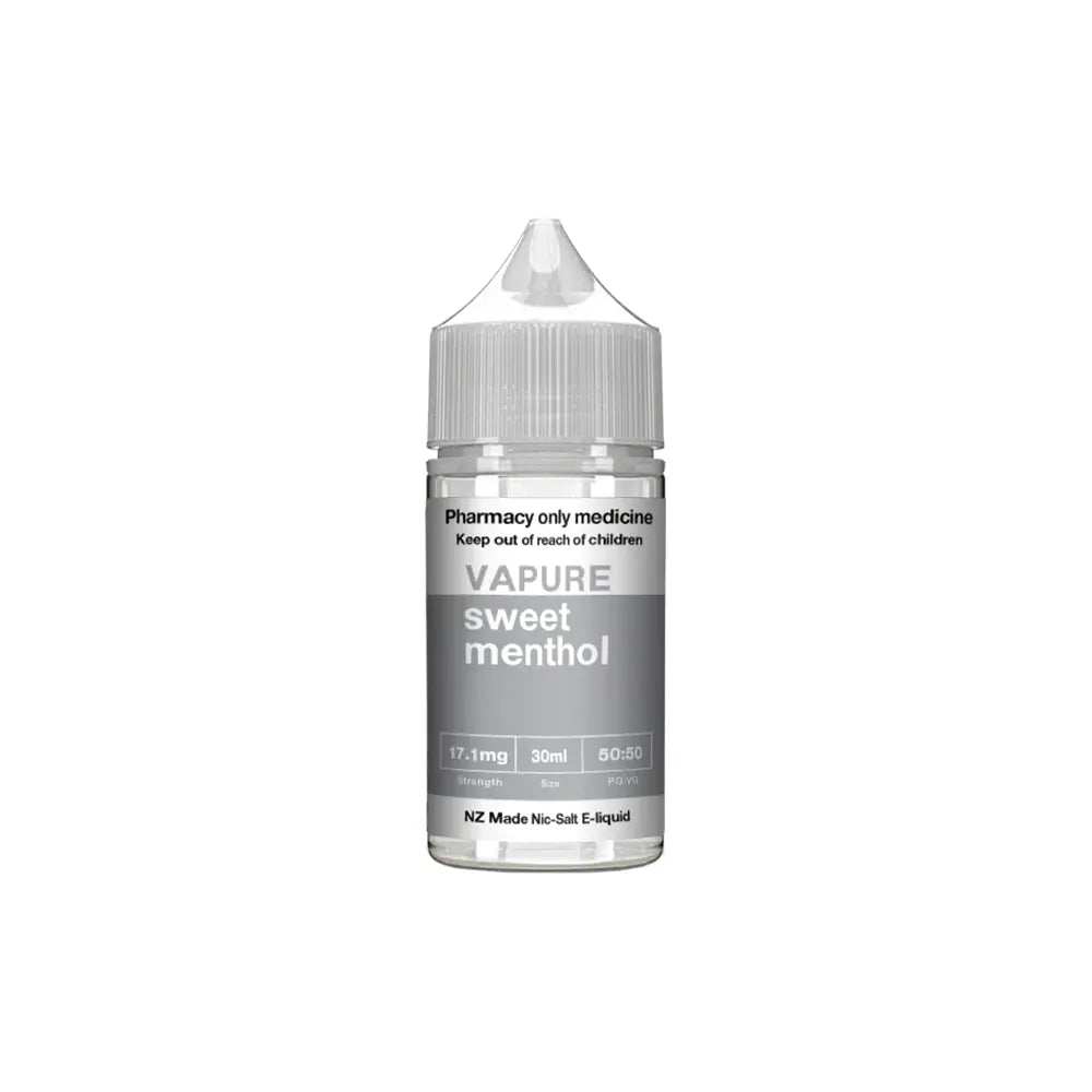 VAPURE Sweet Menthol 30mL - Nicotine Salt
