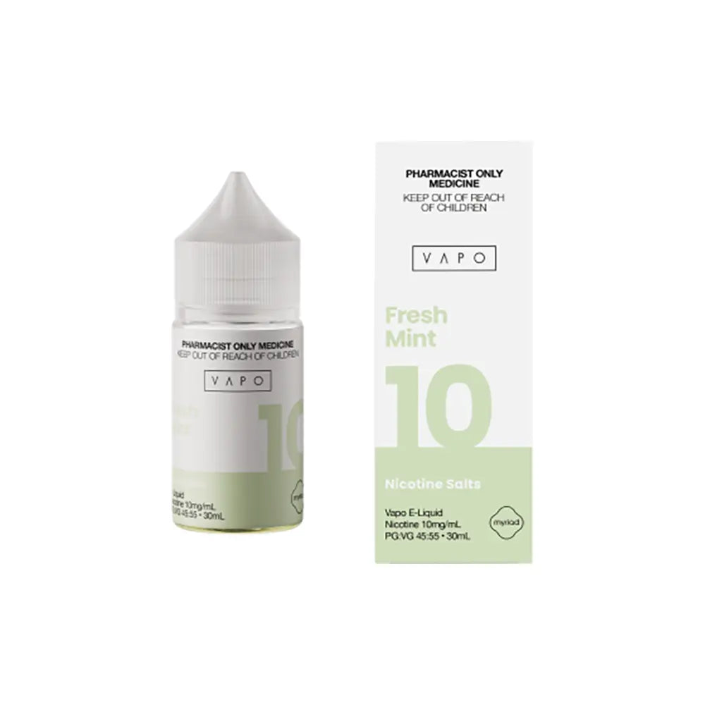 Vapo Fresh Mint 30mL - Nicotine Salt