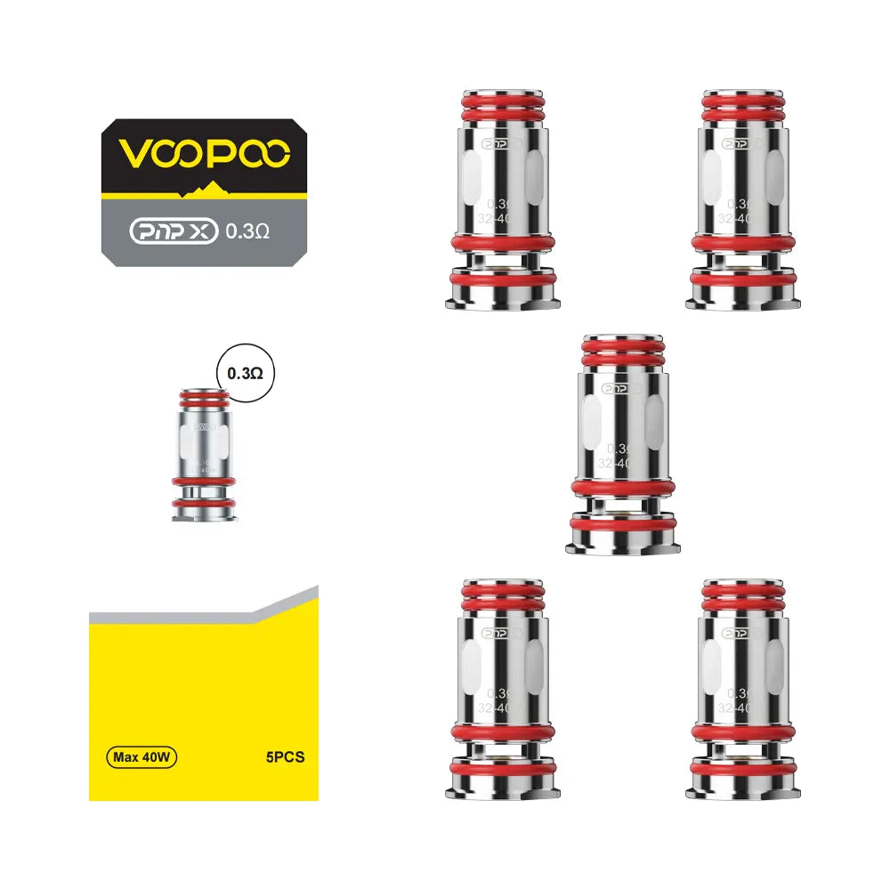VooPoo PnP X Replacement Coils (5pk)