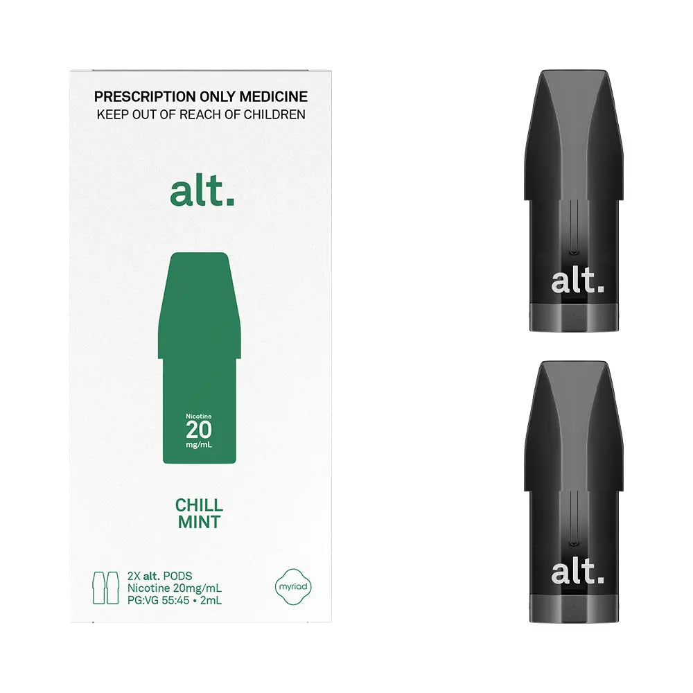 alt. Chill Mint Pods 2mL - Nicotine Salt (2pk)