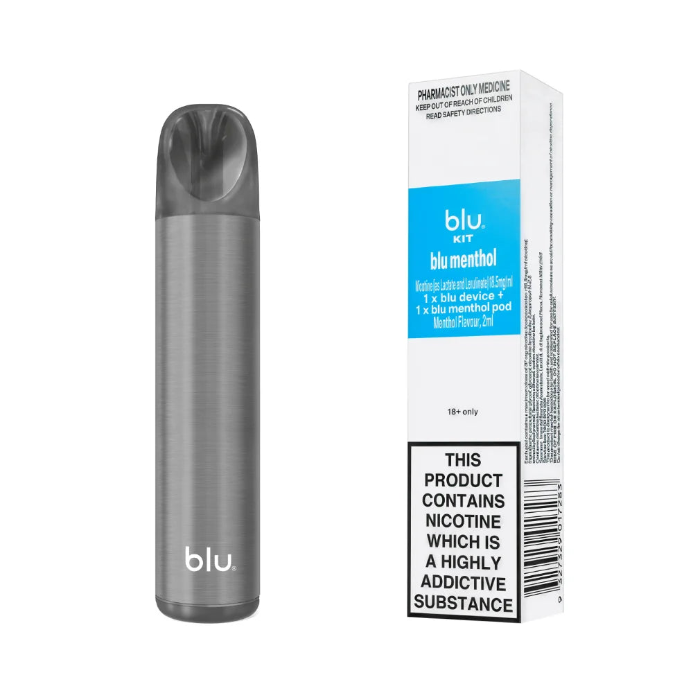 blu menthol pod starter kit