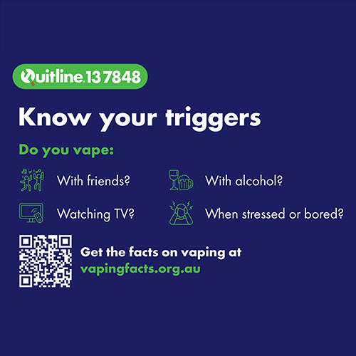 Know your triggers - Wallet card